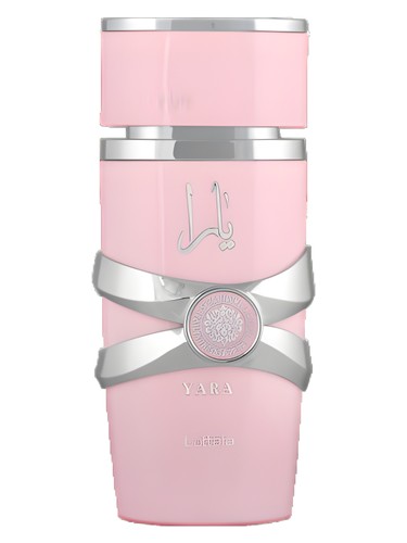 Lattafa Yara, pink-purple bottle